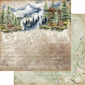 Alchemy of Art -  Scrappen - Friends of the Forest - Papierset - 30,5x30,5 cm