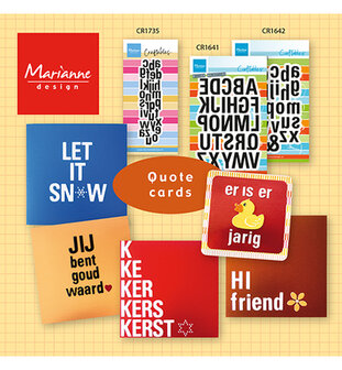 Marianne Design - Collectie Juni - Craftables - Stansmal - Alphabet (M)