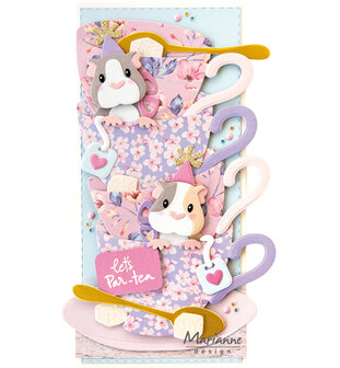 Marianne Design -  Collectie Mei -  Collectable - Stansmal - Eline's Guinea Pig