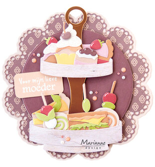 Marianne Design -  Collectie Mei -  Creatables - Stansmal -  Double Doily
