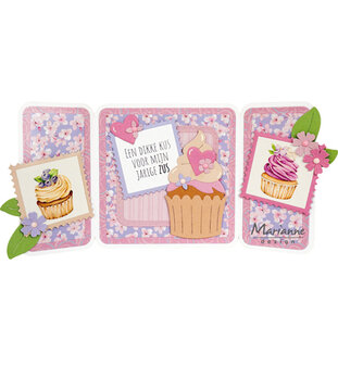 Marianne Design -  Collectie Mei -  Knipvel - Stamps - Coffee &amp; Tea