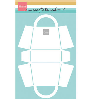 Marianne Design -  Collectie Mei -  Mixed Media - Craftstencil - Handbag