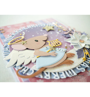 Marianne Design -  Collectie April - Collectables - Stansmal - Angel and Fairy