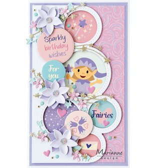 Marianne Design -  Collectie April - Paperpads - 15x30 - Magical Garden