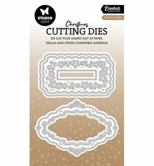 Studio Light - Essentials - Christmas -Stansmallen -  Fanciful Labels