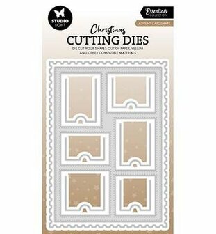 Studio Light - Essentials - Cutting Die - Christmas - Advent Cardshape