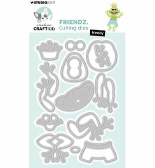 Studio Light - Creative Craftlab - Essentials - Stansmal - - Friendz - Freddy