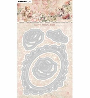 Studio Light - A Cat's Secret - Cutting Die - Roses mini-frame