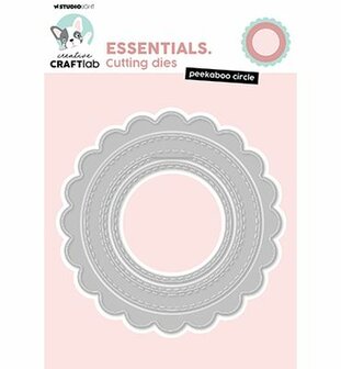 Studio Light - Creative Craftlab - Cutting Die - Peekabo Cirkle