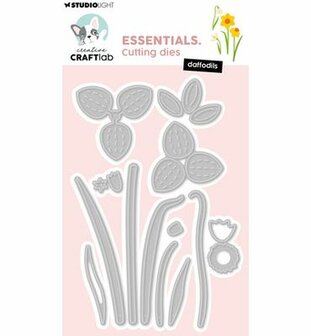 Studio Light - Creative Craftlab - Essentials - Stansmal -  Daffodils