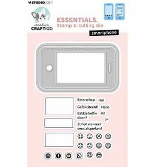 Studio Light - Essentials - Creative Craftlab - Stamp - Stansmal - Smartphone