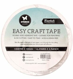 Studio Light - Essentials - Tools - Tape - Dubbelzijdig - Easy to Tear - 100 mm