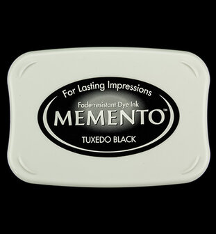 Tsukineko - Memento - Inktpad - Tuxedo Black