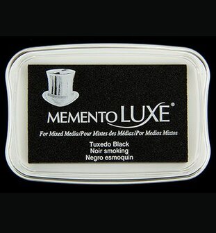 Tsukineko - Memento - Luxe -  Inktpad - Tuxedo Black