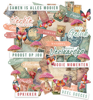 Creatief Art - Whispering Forest - Ephermera - Stansplaatjes  - Whispering Forest - 04