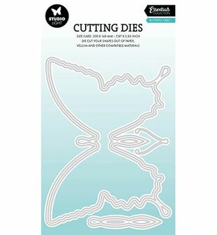 Studio Light - Essentials - Stansmal  - Cutting Die - Cardshape - Butterfly