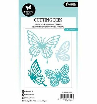 Studio Light - Essentials - Stansmal  - Cutting Die - Small - Butterfly