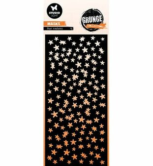 Studio Light - Grunge Collection - Kerst -  Mask Stencil - Star Confetti