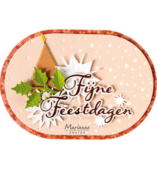 Marianne Design -  Collectie Juli - Hot Foil  - Craftables - Stansmal - Snowy Day