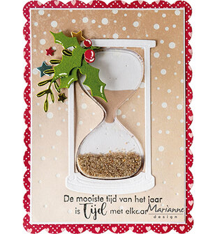 Marianne Design -  Collectie Juli - Hot Foil  - Craftables - Stansmal - Snowy Day