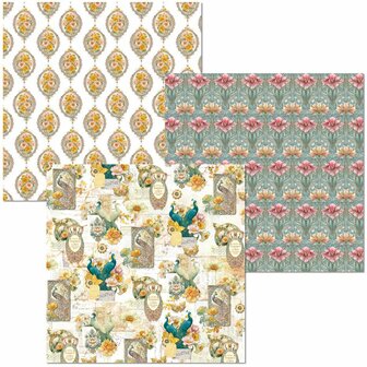 Ciao Bella - Artemis - Paperpad -6x6 - Deluxe Paper -  Vellum Dual Pack