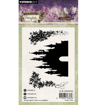 Studio Light - Enchanted Fairytale - Stamp - Silhouette Stamp - Castle &amp; Plants