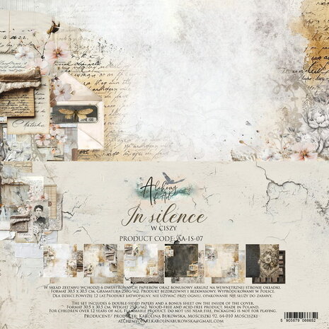 Alchemy of Art -  Scrappen - Romantic Boho - Papierset - 30,5x30x5 cm - 07