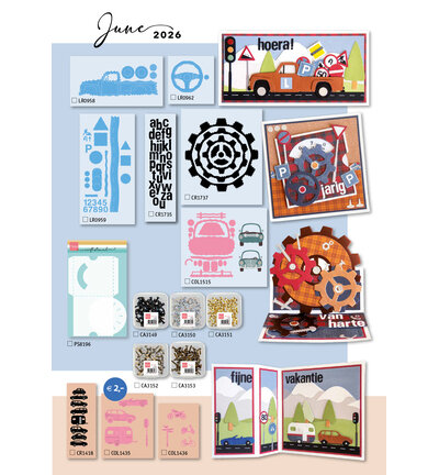 Marianne Design - Collectie Juni - The Collection 162 - Juni 2026