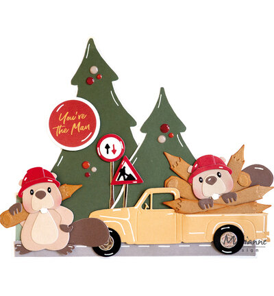 Marianne Design - Collectie Juni - Creatables - Stansmal  - Truck
