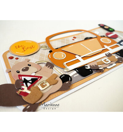Marianne Design - Collectie Juni - Creatables - Stansmal  - Traffic