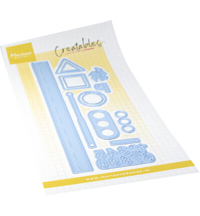 Marianne Design - Collectie Juni - Creatables - Stansmal  - Traffic