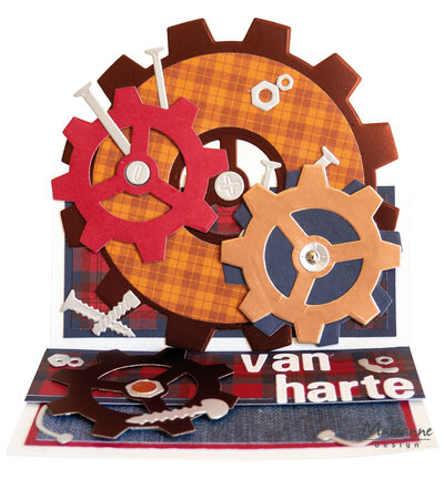 Marianne Design - Collectie Juni - Craftables - Stansmal - Gears
