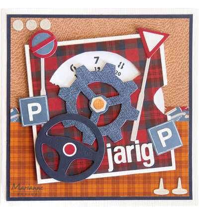 Marianne Design - Collectie Juni - Craftables - Stansmal - Gears