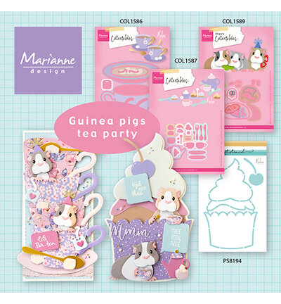 Marianne Design -  Collectie Mei -  Collectable - Stansmal - Eline's Guinea Pig