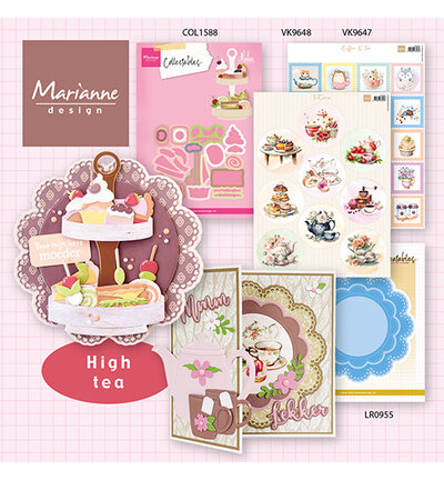 Marianne Design -  Collectie Mei -  Creatables - Stansmal -  Double Doily