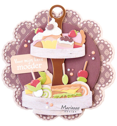 Marianne Design -  Collectie Mei -  Creatables - Stansmal -  Double Doily