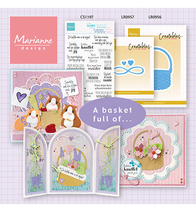 Marianne Design -  Collectie Mei -  Creatables - Stansmal - Gift Basket