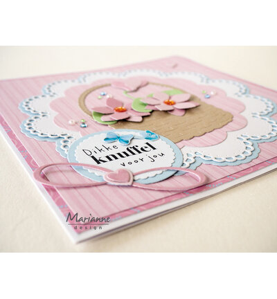 Marianne Design -  Collectie Mei -  Creatables - Stansmal - Gift Basket