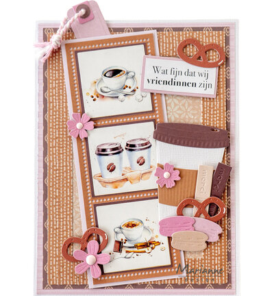 Marianne Design -  Collectie Mei -  Knipvel - Circles - Teatime