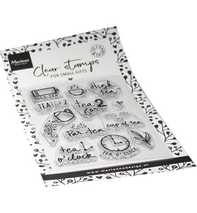 Marianne Design -  Collectie Mei -  Stempels - Time For Tea