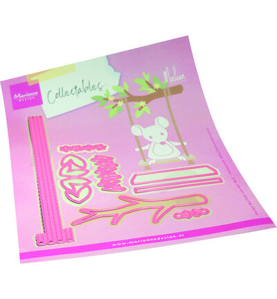 Marianne Design -  Collectie April - Collectables - Stansmal - Swing Set by Marleen