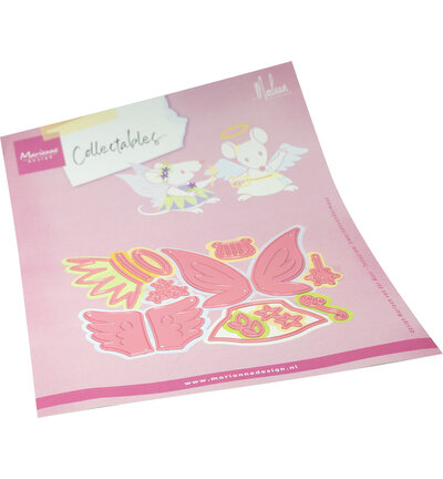 Marianne Design -  Collectie April - Collectables - Stansmal - Angel and Fairy