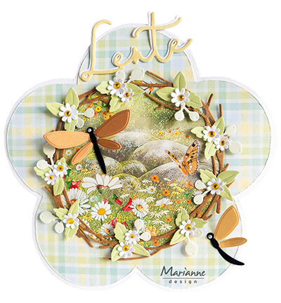 Marianne Design -  Collectie April - Creatables - Stansmal - Spring Wreath