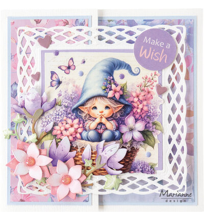 Marianne Design -  Collectie April - Knipvellen - Fairybells - Magical Garden