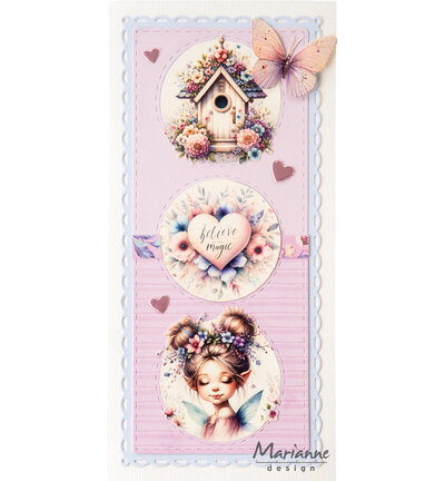 Marianne Design -  Collectie April - Knipvellen - Fairybells - Magical Mini's