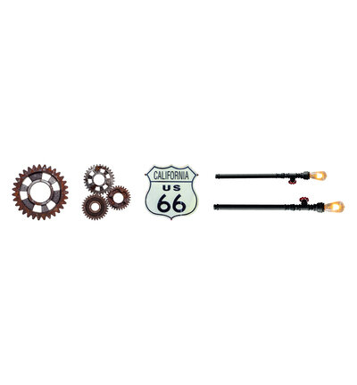 Studio Light - Essentials -  Gearheads Workshop - Stickers - Industrial Elements