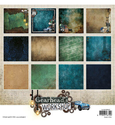 Studio Light - Essentials -  Gearheads Workshop - Paperpads - Background - Gearheads Workshop