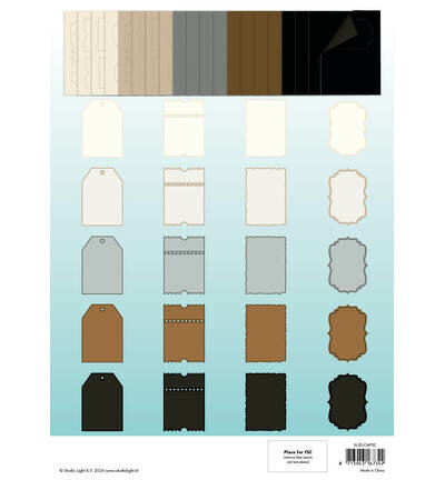 Studio Light - Essentials - Paperpad - Cardmaking  - Haturals - NR 32