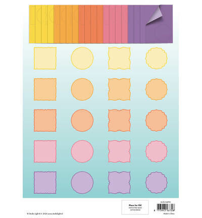 Studio Light - Essentials - Paperpad - Cardmaking  - Happy and Bright - NR 30