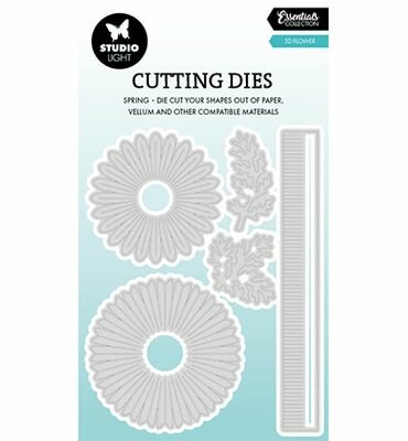 Studio Light - Essentials - Stansmal  - Cutting Die -  Flowers- 3D